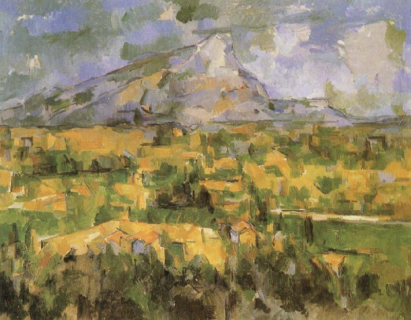 Paul Cezanne Mont Sainte-Victoire considering of Lesson Lauves China oil painting art